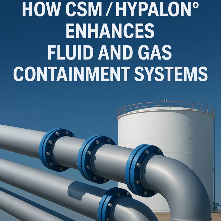 How CSM / Hypalon® Enhances Fluid and Gas Containment Systems | YQXPOLYMER