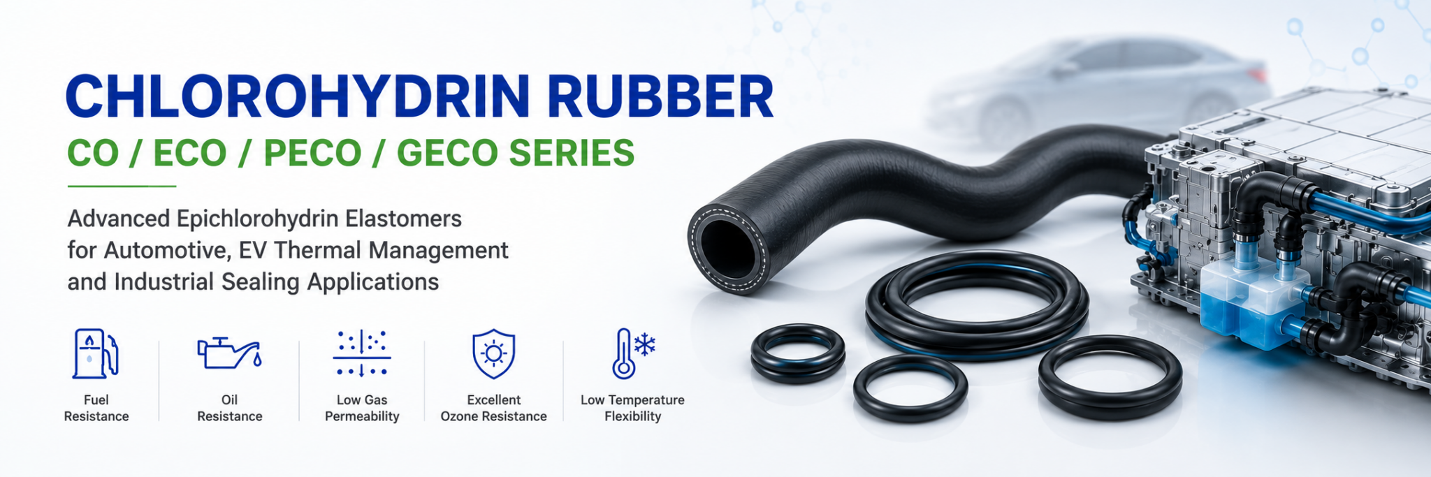 YQXPOLYMER epichlorohydrin rubber CO ECO GECO PECO