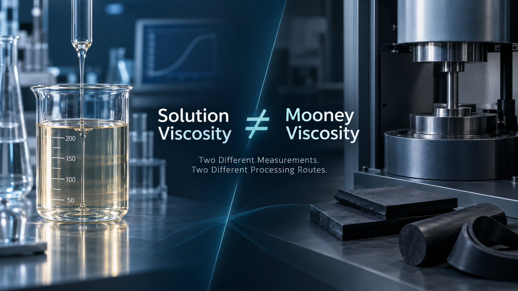 Solution Viscosity vs Mooney Viscosity in CSM Rubber: Why They Should Not Be Compared Directly